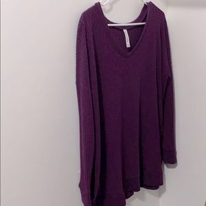 Plum knit Sweater